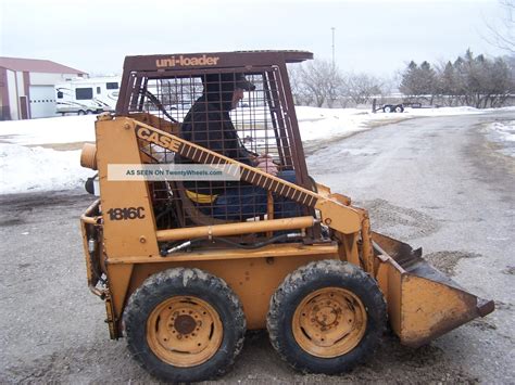 1816c skid steer|case 1816 skid loader value.